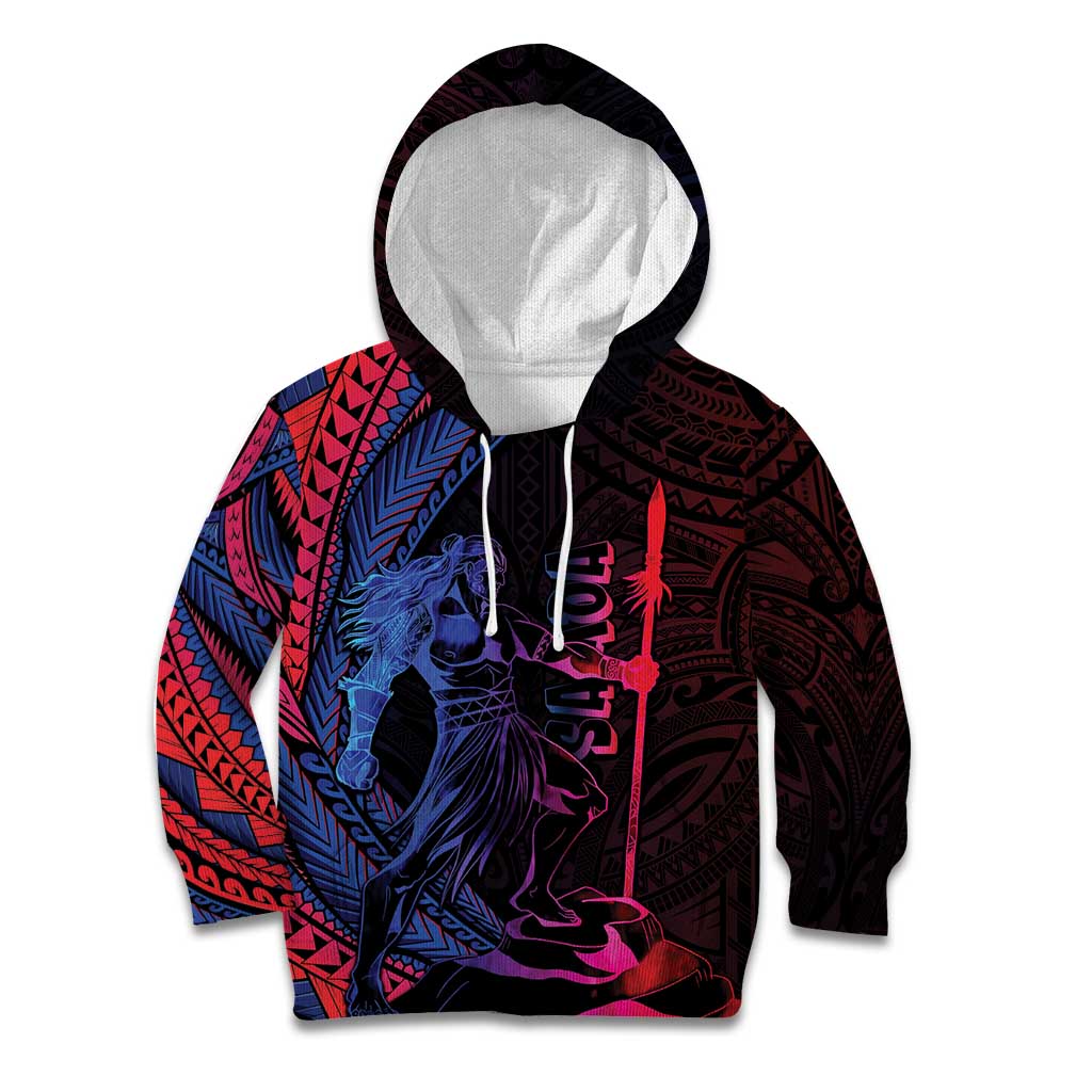 Samoan Pride Kid Hoodie The Tui Manua - Polynesian Pride