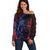 Samoan Pride Off Shoulder Sweater The Tui Manua - Polynesian Pride