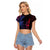 Samoan Pride Raglan Cropped T Shirt The Tui Manua - Polynesian Pride