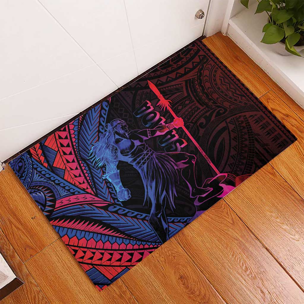 Samoan Pride Rubber Doormat The Tui Manua - Polynesian Pride