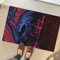 Samoan Pride Rubber Doormat The Tui Manua - Polynesian Pride