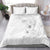 Lotu Tamaiti Samoa Bedding Set White Sunday Polynesian Tribal Pattern Elegant Style