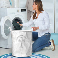 Samoa Christian Laundry Basket Rooted In Christ Polynesian Cross