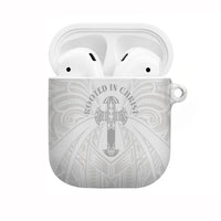 Samoa Christian AirPods Case Rooted In Christ Polynesian Cross
