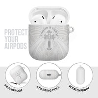 Samoa Christian AirPods Case Rooted In Christ Polynesian Cross