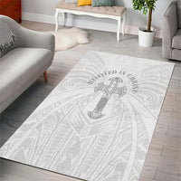 Samoa Christian Area Rug Rooted In Christ Polynesian Cross