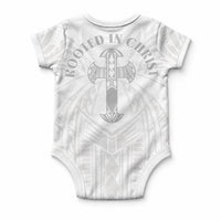 Samoa Christian Baby Onesie Rooted In Christ Polynesian Cross