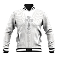 Samoa Christian Baseball Jacket Rooted In Christ Polynesian Cross