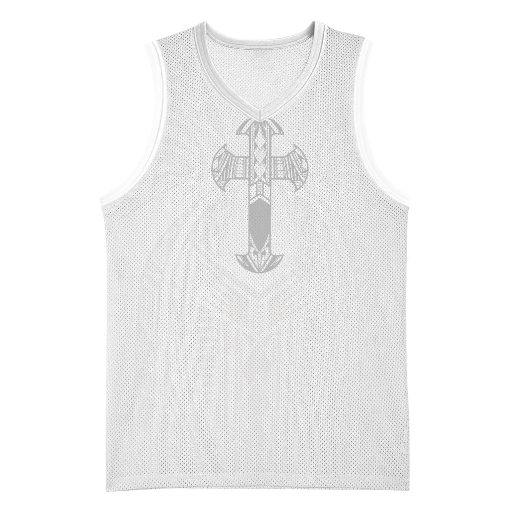 Samoa Christian Basketball Jersey Rooted In Christ Polynesian Cross