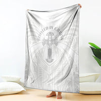 Samoa Christian Blanket Rooted In Christ Polynesian Cross