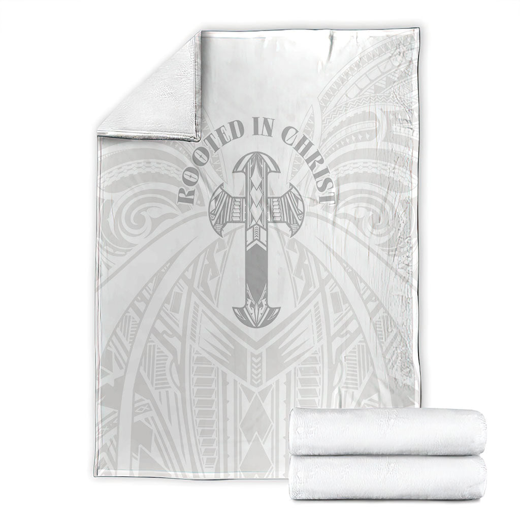 Samoa Christian Blanket Rooted In Christ Polynesian Cross