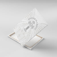 Samoa Christian Canvas Wall Art Rooted In Christ Polynesian Cross