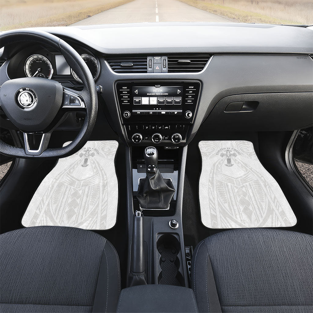 Samoa Christian Car Mats Rooted In Christ Polynesian Cross