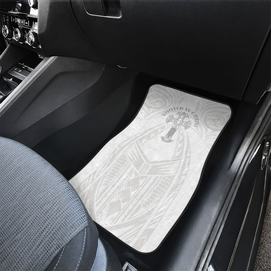 Samoa Christian Car Mats Rooted In Christ Polynesian Cross
