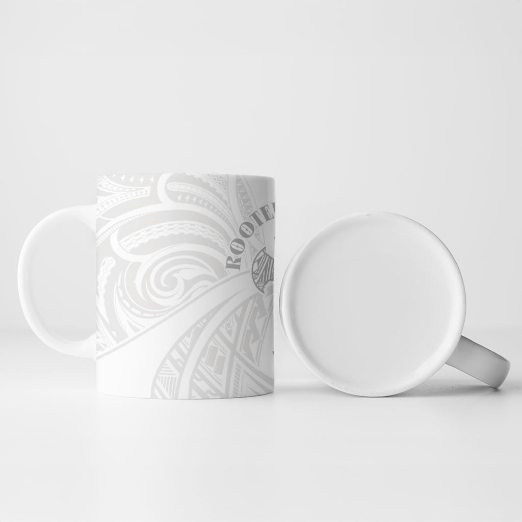 Samoa Christian Ceramic Mug Rooted In Christ Polynesian Cross