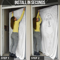 Samoa Christian Door Cover Rooted In Christ Polynesian Cross