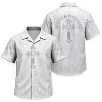 Samoa Christian Family Matching Mermaid Dress and Hawaiian Shirt Rooted In Christ Polynesian Cross