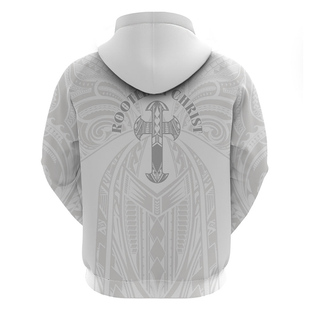 Samoa Christian Hoodie Rooted In Christ Polynesian Cross