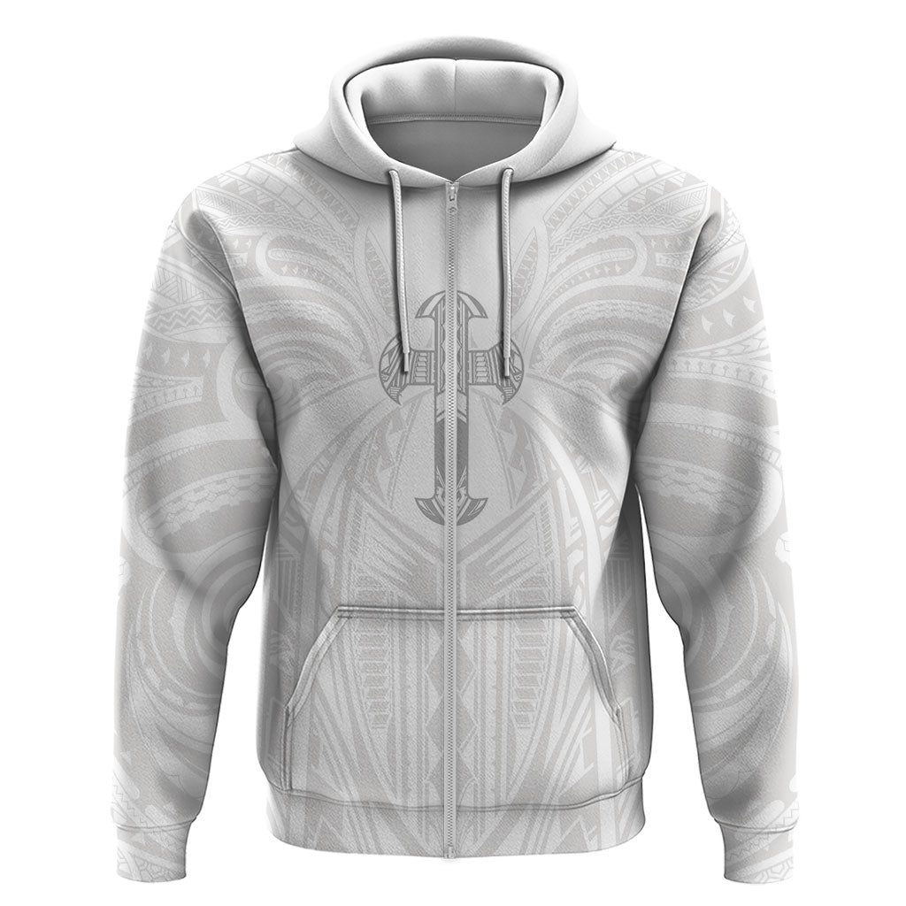 Samoa Christian Hoodie Rooted In Christ Polynesian Cross