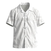 Samoa Christian Kid Hawaiian Shirt Rooted In Christ Polynesian Cross