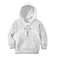 Samoa Christian Kid Hoodie Rooted In Christ Polynesian Cross