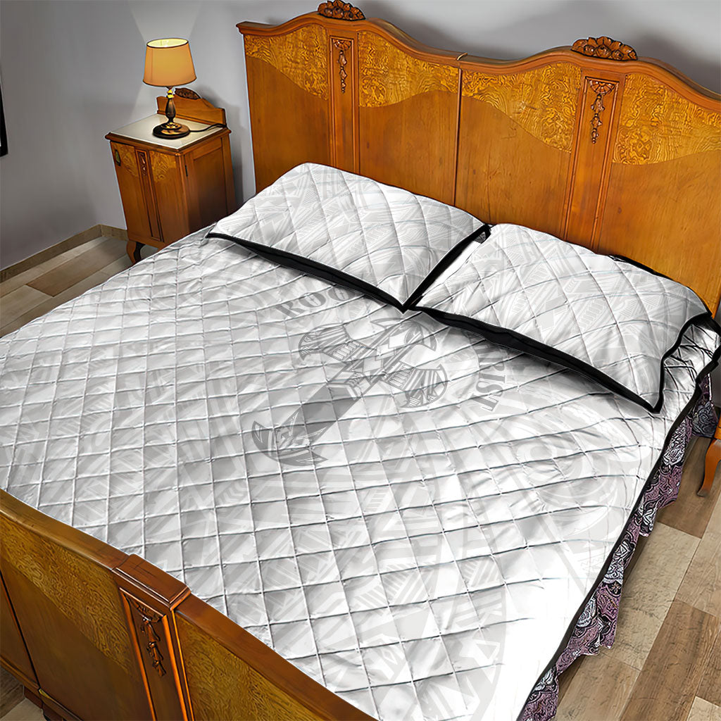Samoa Christian Quilt Bed Set Rooted In Christ Polynesian Cross