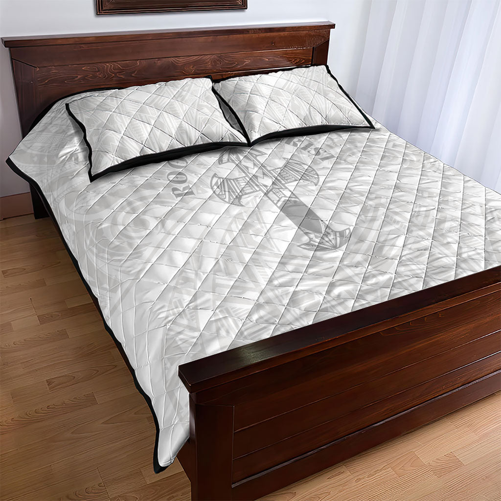 Samoa Christian Quilt Bed Set Rooted In Christ Polynesian Cross