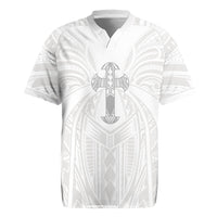 Samoa Christian Rugby Jersey Rooted In Christ Polynesian Cross