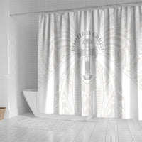 Samoa Christian Shower Curtain Rooted In Christ Polynesian Cross