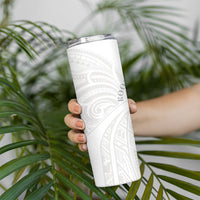 Samoa Christian Skinny Tumbler Rooted In Christ Polynesian Cross