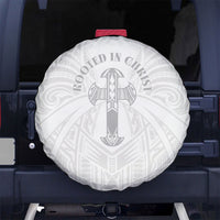 Samoa Christian Spare Tire Cover Rooted In Christ Polynesian Cross