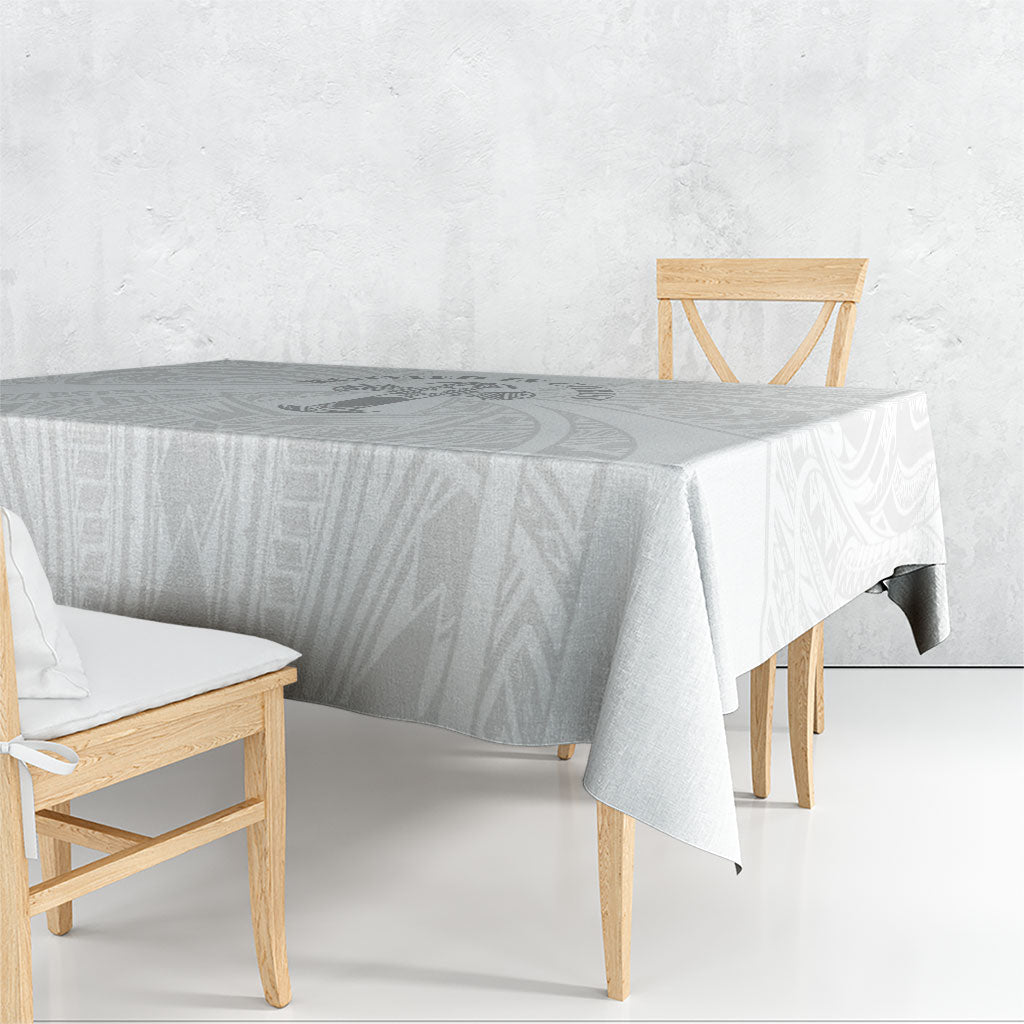 Samoa Christian Tablecloth Rooted In Christ Polynesian Cross