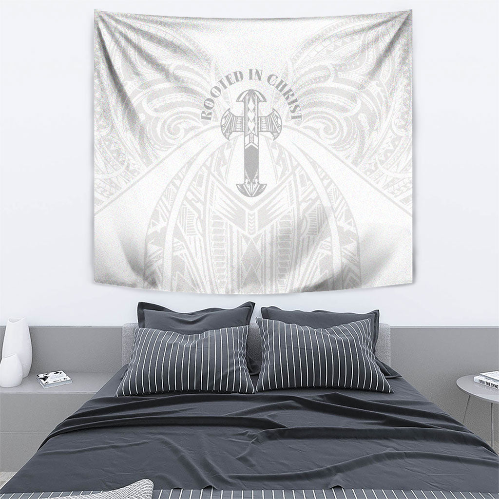 Samoa Christian Tapestry Rooted In Christ Polynesian Cross