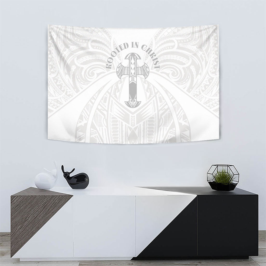 Samoa Christian Tapestry Rooted In Christ Polynesian Cross
