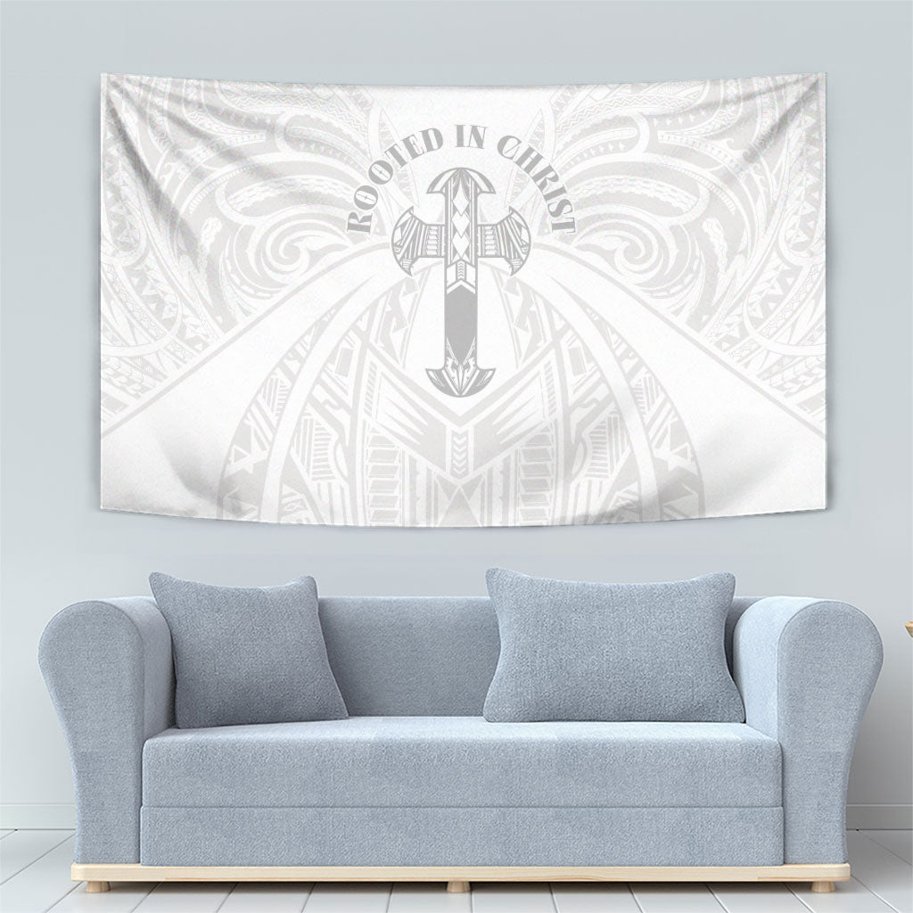 Samoa Christian Tapestry Rooted In Christ Polynesian Cross