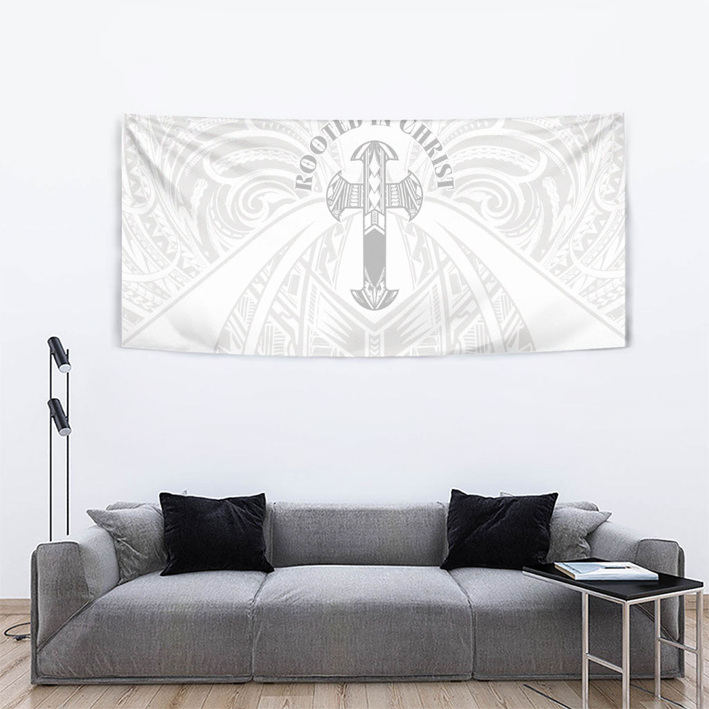 Samoa Christian Tapestry Rooted In Christ Polynesian Cross