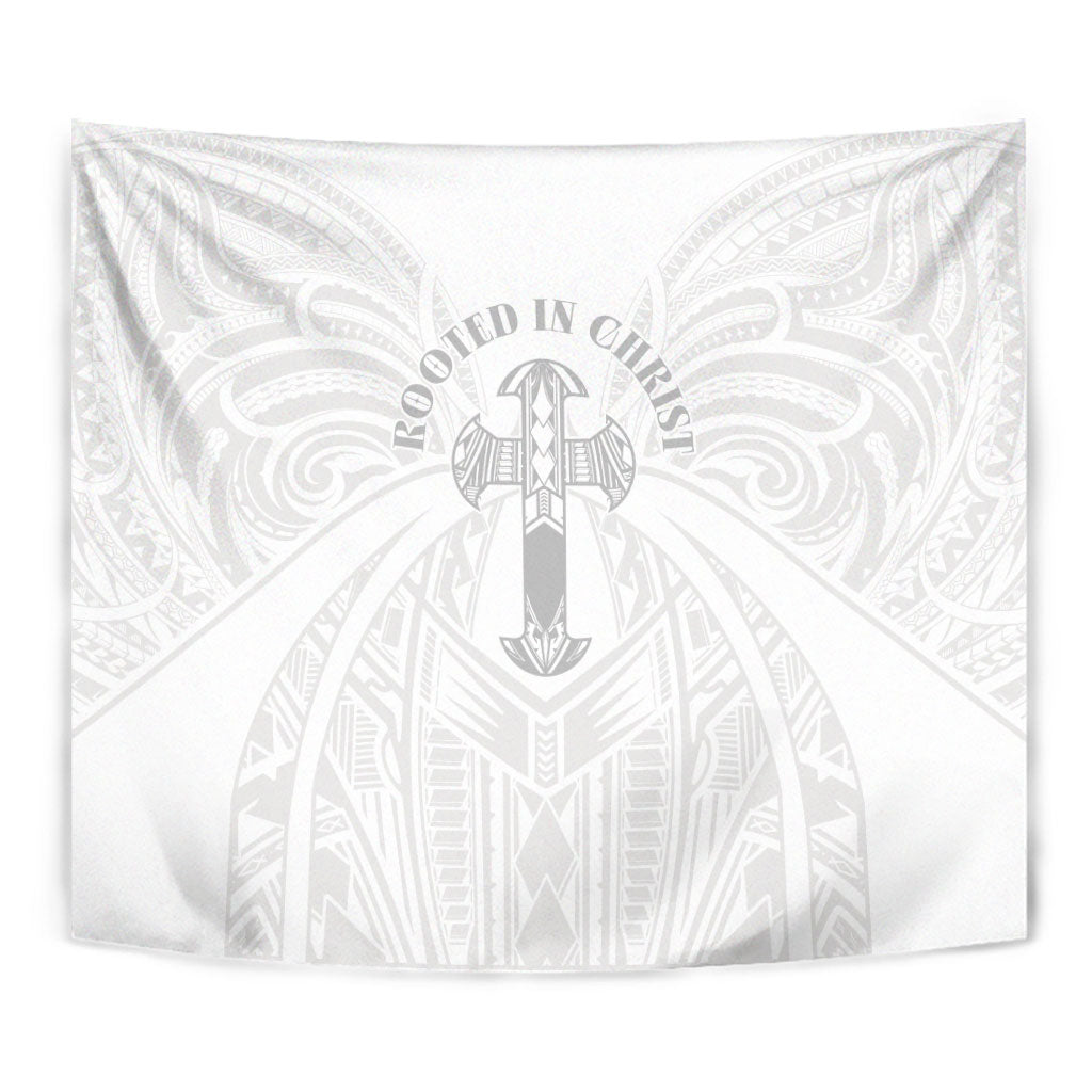 Samoa Christian Tapestry Rooted In Christ Polynesian Cross