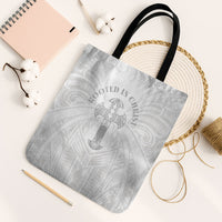 Samoa Christian Tote Bag Rooted In Christ Polynesian Cross