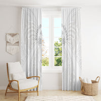 Samoa Christian Window Curtain Rooted In Christ Polynesian Cross