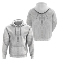 Samoa Christian Zip Hoodie Rooted In Christ Polynesian Cross