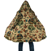 Hawaii Halloween Cloak Spooky Tropical Hula Zombie