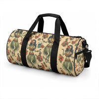 Hawaii Halloween Duffle Bag Spooky Tropical Hula Zombie