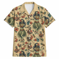 Hawaii Halloween Hawaiian Shirt Spooky Tropical Hula Zombie
