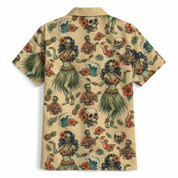Hawaii Halloween Hawaiian Shirt Spooky Tropical Hula Zombie