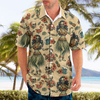 Hawaii Halloween Hawaiian Shirt Spooky Tropical Hula Zombie