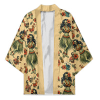Hawaii Halloween Kimono Spooky Tropical Hula Zombie