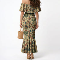 Hawaii Halloween Mermaid Dress Spooky Tropical Hula Zombie