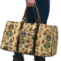 Hawaii Halloween Travel Bag Spooky Tropical Hula Zombie