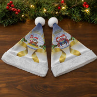 Niue Christmas Santa Hat Seashell Santa Beach Vibes - Polynesian Pride