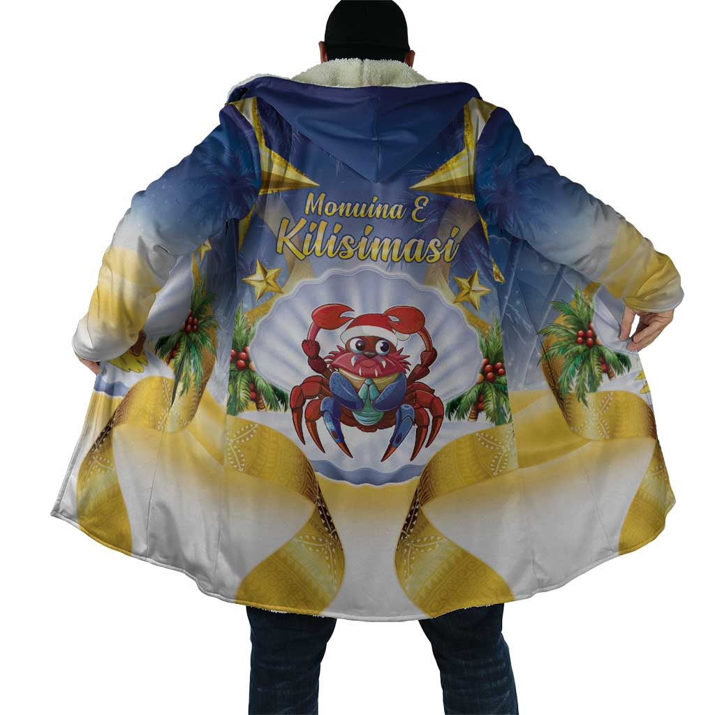 Niue Christmas Cloak Seashell Santa Beach Vibes - Polynesian Pride